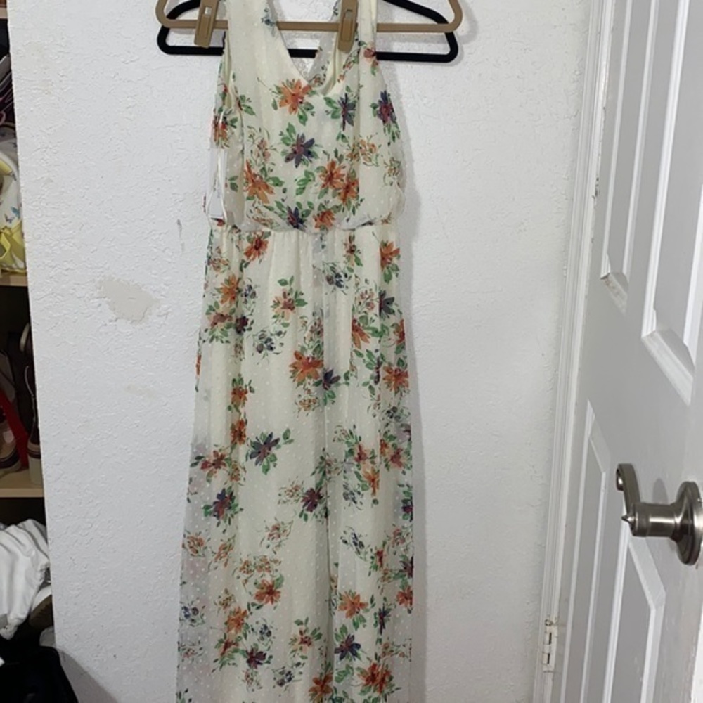 Signature by Robbie Bee floral maxi dress